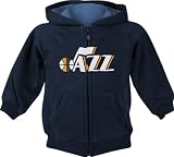 Utah Jazz Youth Full-Zip Hooded Sweatshirt