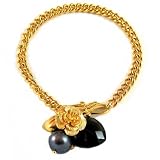 Azuni Gold Plated Chain Heart Bracelet