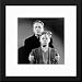 Boy's Town Custom Framed And Matted B&W Photo (Mickey Rooney) Total Size: 20x20 Inches