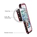 iPhone 5 Waterproof Case, Merit IP68 Standard Protection Dirt-poof Shockproof Snow-proof and Waterproof Case for iPhone SE/5/5s (Pink)