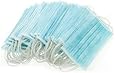 Generic Disposable Cotton Orchid Blue Dust Protective Face Mask With Elastic Earloops Pack Of 50