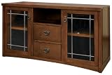 Kathy Ireland Home by Martin Mission Pasadena Entertainment Tall Console for Flat-Panel TVs