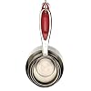 RSVP ACUPR Splash Measuring Cup Set Red