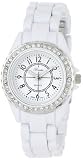 Breda Women's 1616-white "Elizabeth" Petite Rhinestone Encrusted Watch Breda Women's 1616-white "Elizabeth" Petite Rhinestone Encrusted Watch