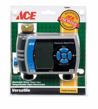 MELNOR GARDENA 3060AR ACE DELUXE DIGITAL AQUA TIMER - 6 CYCLE