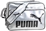 [プーマ] PUMA TS シャイニー タイプB ショルダー M 069637 05 (プーマシルバー/ブラック)