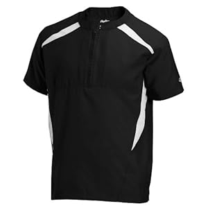 Amazon.com : Rawlings Youth Batting Practice Cage Jacket, Black, X-Large : Baseball And Softball 
