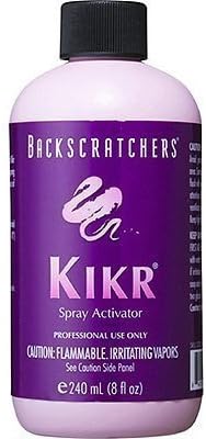 Backscratchers Extreme Glass Glaze Kikr Spray Activator, 8 Fluid Ounce by Backscratchers Extreme