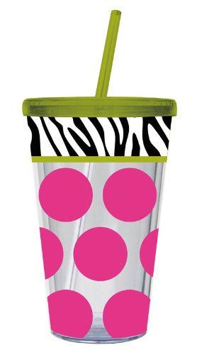 ZebraPink Dot Insulated