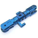 CNC Tail Rotor w/ Thrust Bearings, Blue:T-Rex 600