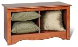 Monterey Twin Cubby Bench - Cherry