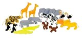 Wild Animals, suitable for Noah's Ark - 20 wooden pieces