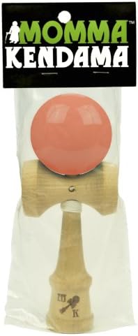 Neon, Orange Kendama with Reinforced Handle, Includes Extra String