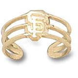 San Francisco Giants MLB Sf Toe Ring