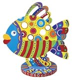 Alex Paint a 11 X 11 Wooden Fish Sculpture Kit