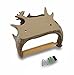 Moose and Antler Toilet Paper Holder - Rustic Lodge Bathroom Decor
