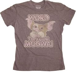 Gremlins Gizmo Mogwai Brown Juniors T-Shirt