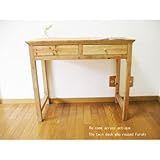 【ツインデスク】古木を再利用した地球に優しいツインデスク