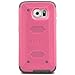 S6 Case, Galaxy S6 Case, ULAK Hybrid KNOX ARMOR Heavy Duty Shockproof Dual Layer Protective Case for Samsung Galaxy S6 Device (Rose Red)