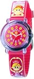 Baby Watch - Montre enfant - Fille - Zip Danse classique - La montre pédagogique - Plastique gomme fushia avec dessins 3D - Avec méthode dapprentissage