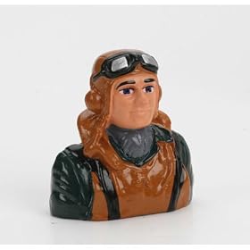 1 9 Pilot, Military with Vest Helmet And Goggles from Toy RC Airplanes