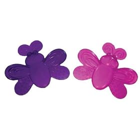 Sassy Water-filled Teethers (pink & purple)