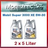 Zoom Produkt-Bild: MOBIL Super 3000 XE 5W-30 2 x 5 Liter Kanister Motor&ouml;l Motoren&ouml;l 5W30