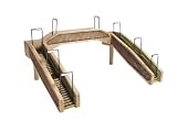 Graham Farish 42-023 Concrete Footbridge