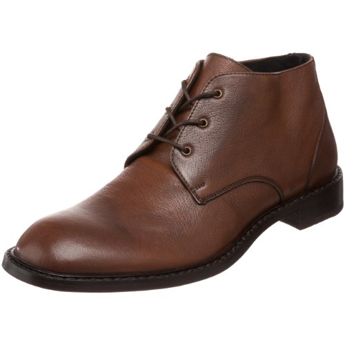 Robert Cameron Mens Paper Chukka Boot,Cognac,8.5 M US