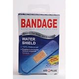 Adhesive Bandages 20Ct Clear Waterproof Case Pack 144