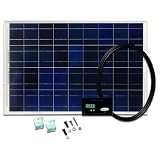 Go Power! GP-RV-80 80-Watt Solar Kit with 25 Amp Digital Regulator ~ Go Power!