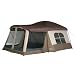 Wenzel Klondike 16 X 11-Feet Eight-Person Family Cabin Dome Tent (Light Grey/Taupe/Red)