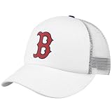 Boston Red Sox Hats : Nike Boston Red Sox White MLB Foam Trucker Adjustable Hat