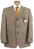 Review Ralph Lauren  / Ralph Lauren Mens Single Breasted 3 Button Brown Tan Athletic Wool Suit - Size 40R