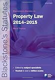 Blackstone's statutes on property law, 2014-2015