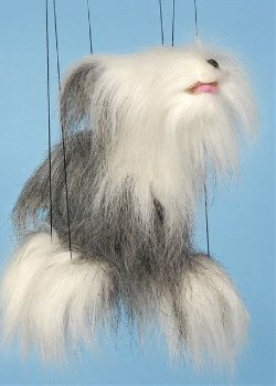 Childrens Toyshop  Toys : Sheepdog Small Marionette (B333)