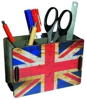 Werkhaus - Stiftehalter, Pendbox "Flagge England" Holzwerkstoff (PP2148) by Werkhaus