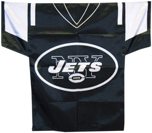 NFL New York Jets Jersey Banner (34-by-30-Inch/2-Sided)