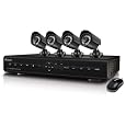 Swann SWDVK-425504 S 4-Channel Digital Video Recorder with Smartphone Viewing and 4 x PRO-550 Cameras