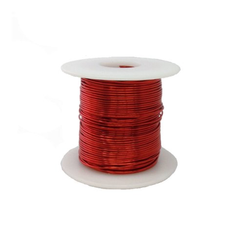 Magnet Wire, Enameled Copper Wire, 16 AWG, 1.0 Lbs, 126' Length, 0.0520