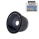 .42x HD Super Wide Angle Panoramic Macro Fisheye Lens For The Canon GL2, GL1, XM2, XM1 Mini Dv Camcorders
