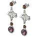 Los Angeles Lakers Crystal Logo Earrings