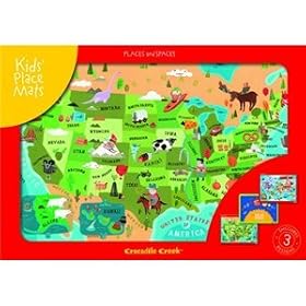 Placemat Gift Set - Places and Spaces by Crocodile Creek