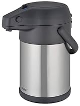 THERMOS ステンレスエアーポット 3.0L ステンレスブラック TAH-3000 SBK