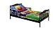 Dream On Me Classic Toddler Bed - Black