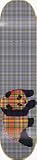 ENJOI Foster Plaid Panda R7 Skateboard Deck - 7.5 Inch