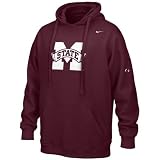 Nike Mississippi State Bulldogs Maroon Flea Flicker Hoody Sweatshirt