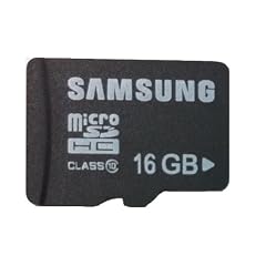 Samsung 16GB Klasse 10 MicroSDHC High-Speed Speicher Karte mit Komputerbay SD Adapter und USB Leser