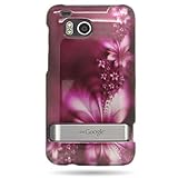 Hard Snap-on Shield With ROSE RED FLOWERS Design Faceplate Cover Sleeve Cas ....
