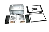 Doppel DIN Blende Komplett-Set Opel Antara Tigra Corsa Astra silver